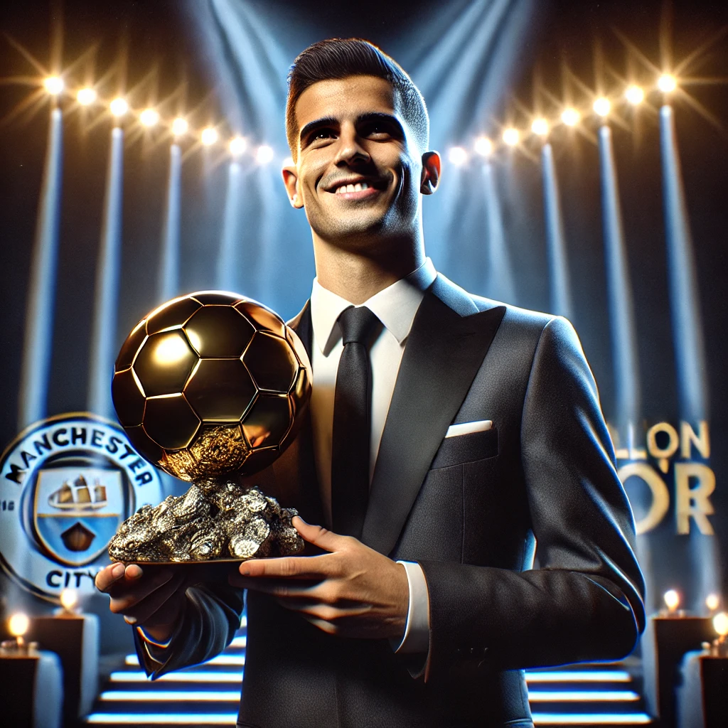 Rodri Jadi Pemain Manchester City Pertama yang Raih Ballon d’Or