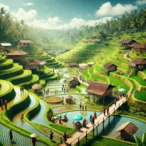 Kreatif Warga Desa Ciptakan Ekowisata dari Sawah