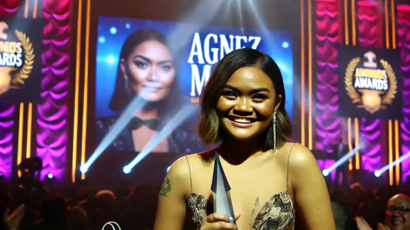 Agnez Mo Menangkan Penghargaan Bergengsi di Amerika